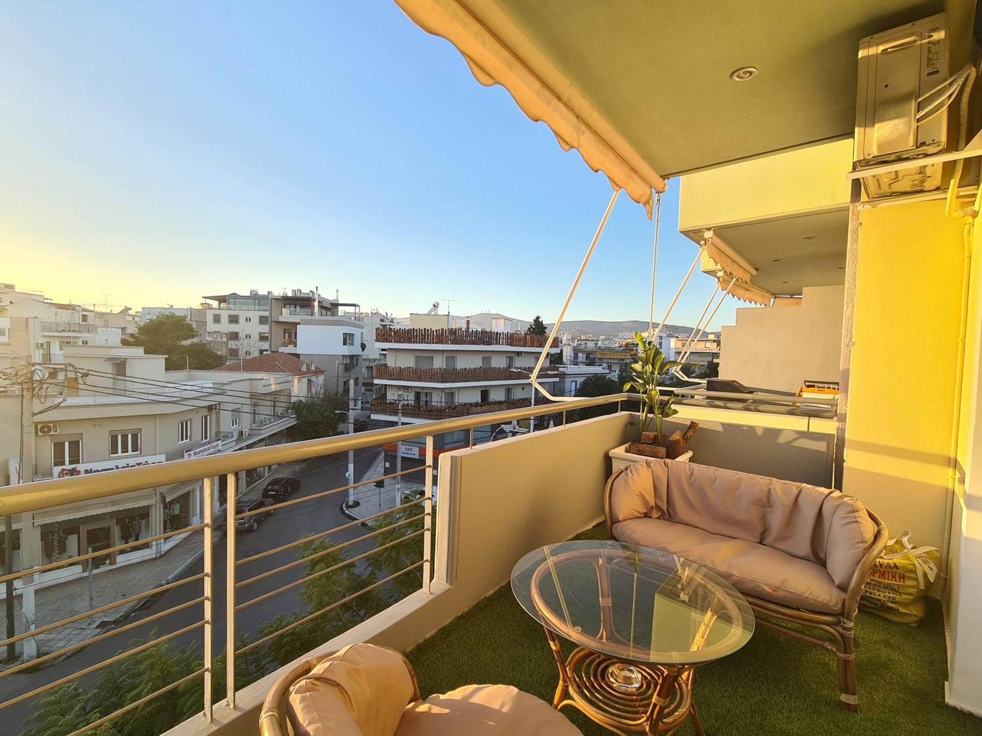 Sunny Home: Acropolis View with Private Jacuzzi Athens Exterior photo