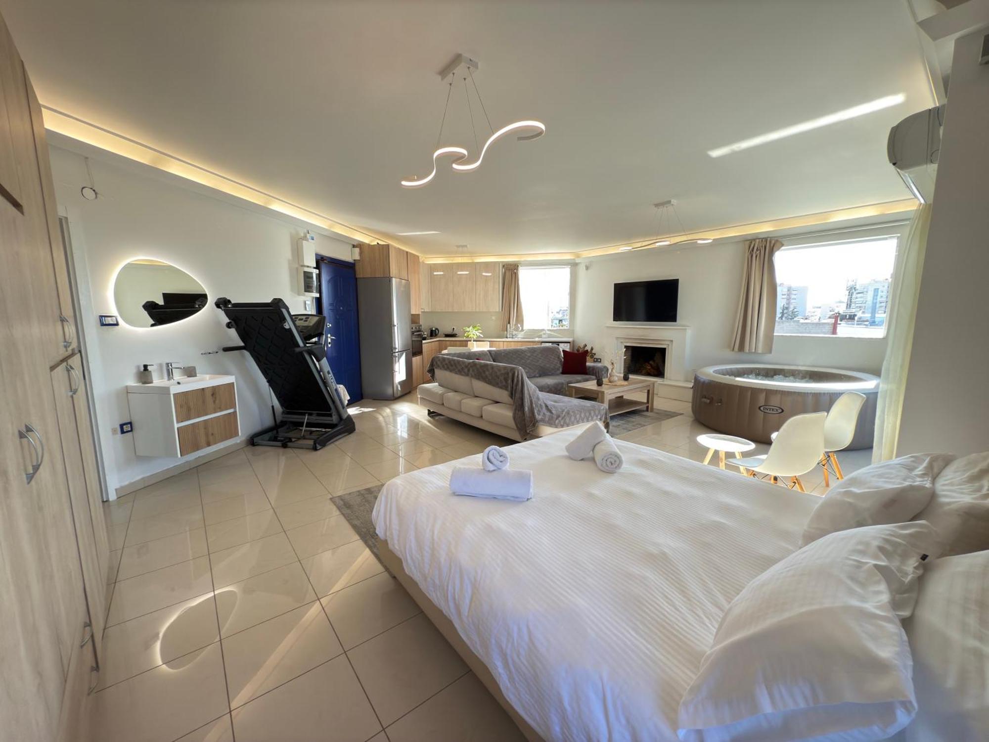 Sunny Home: Acropolis View with Private Jacuzzi Athens Exterior photo