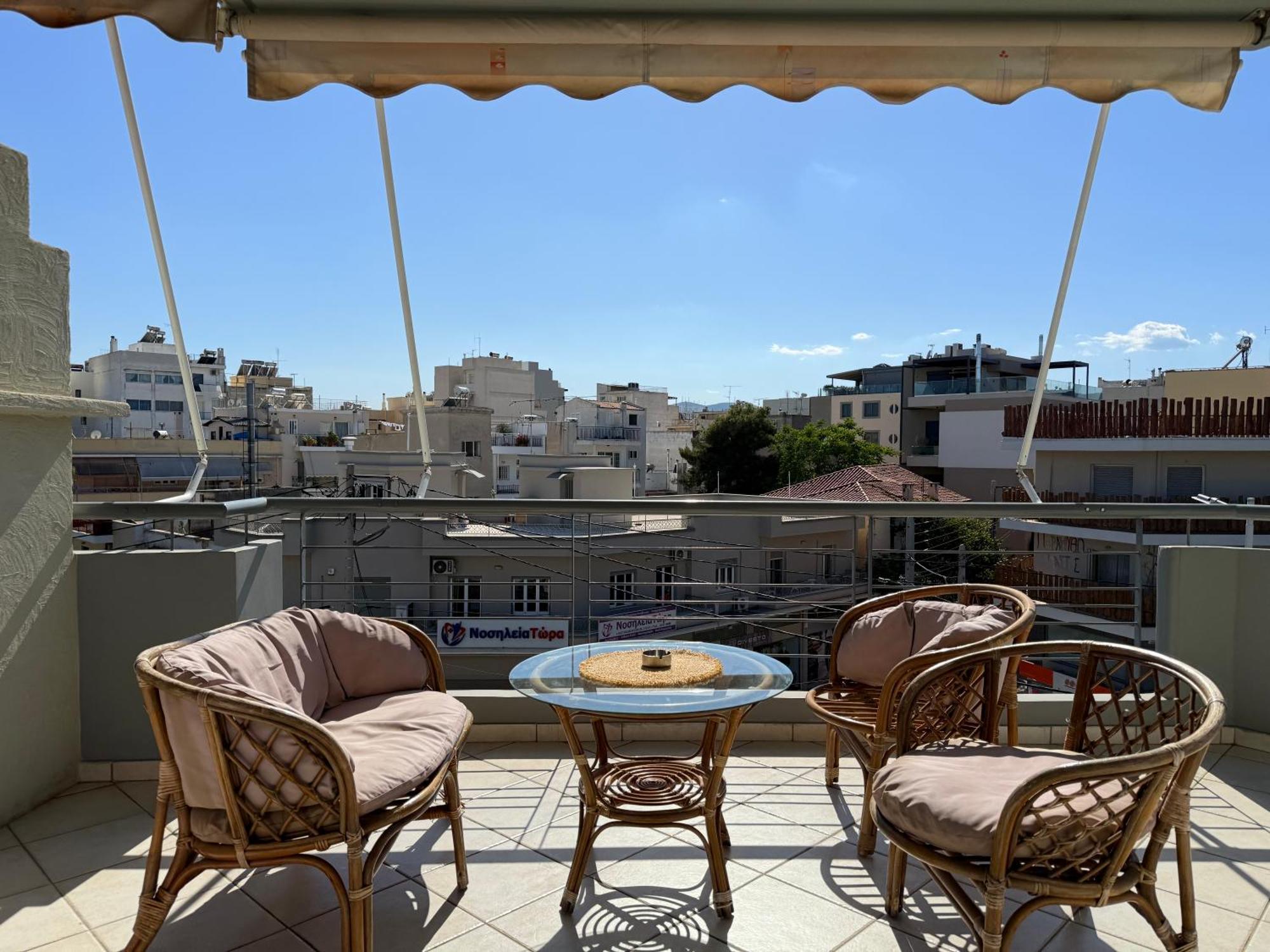 Sunny Home: Acropolis View with Private Jacuzzi Athens Exterior photo